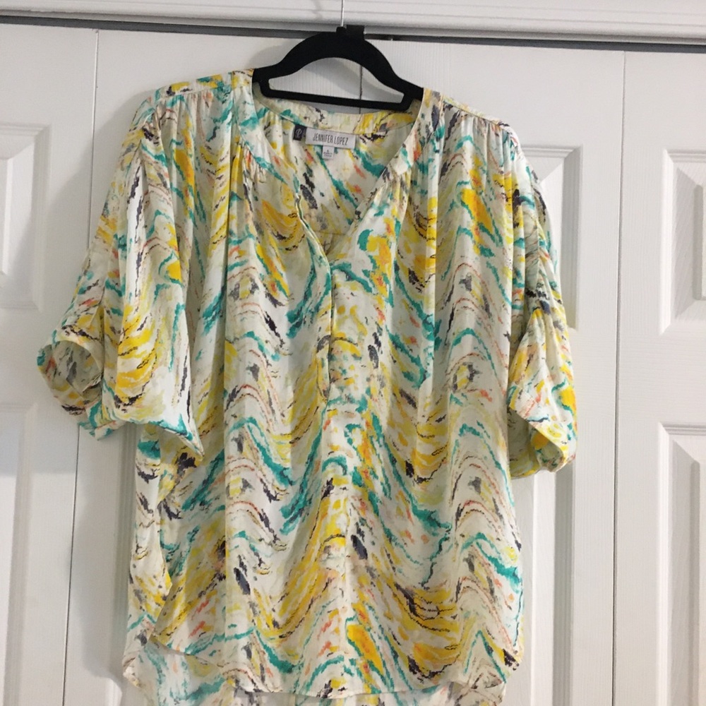 🦚Gorgeous silky blouse